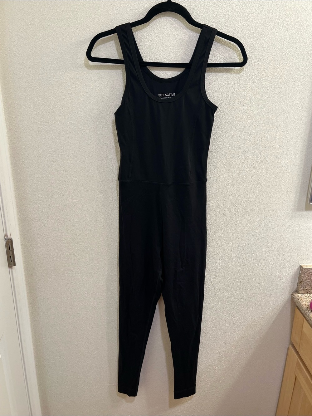 Set Active Sportbody Active Jumpsuit In Onyx/Black Size XL